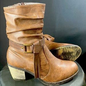 Brown Low Cut Boots